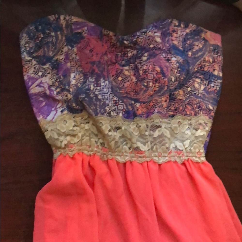 Strapless Long Maxi Dress